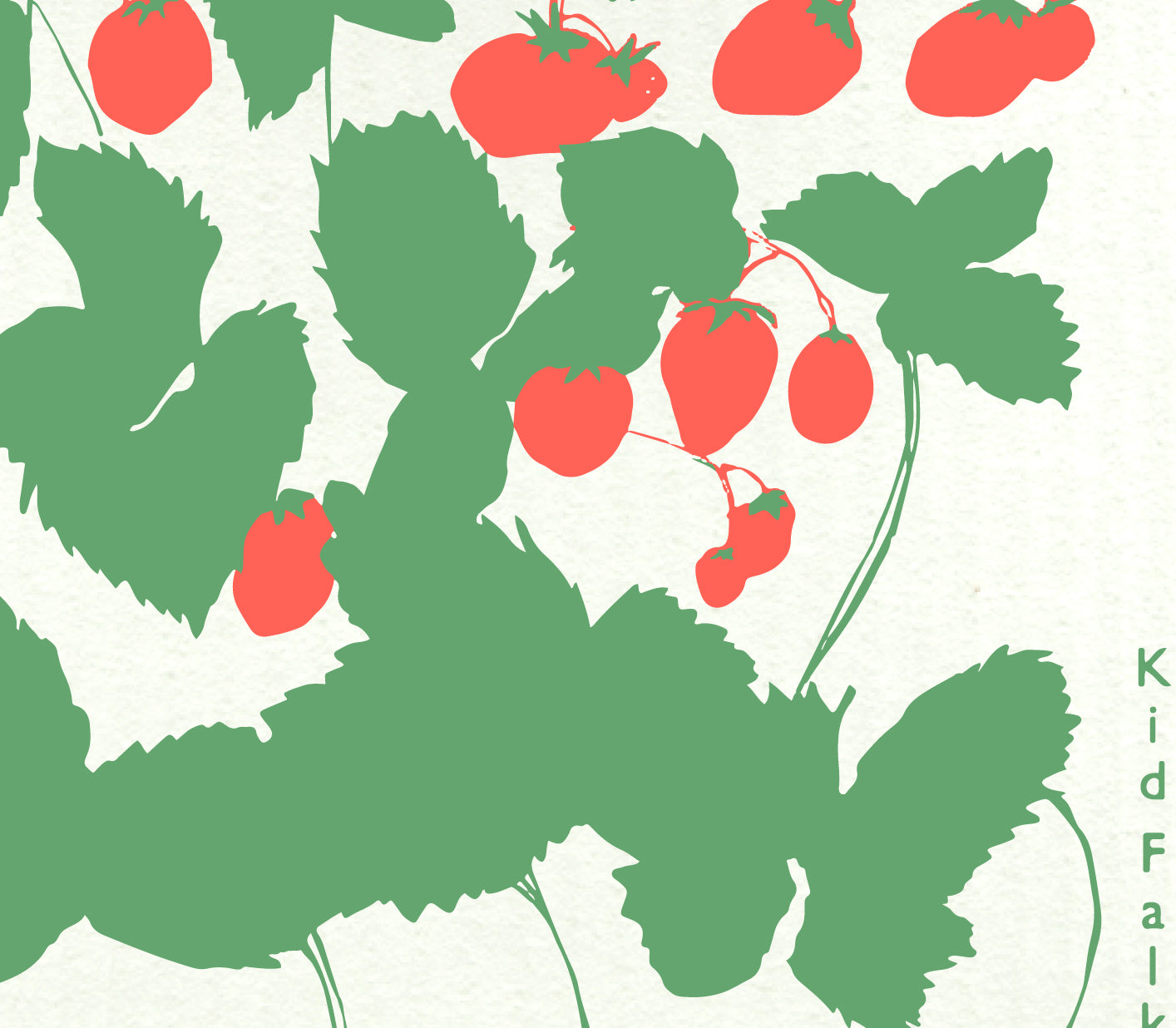 Jordgubbe Disktrasa/Dish Cloth